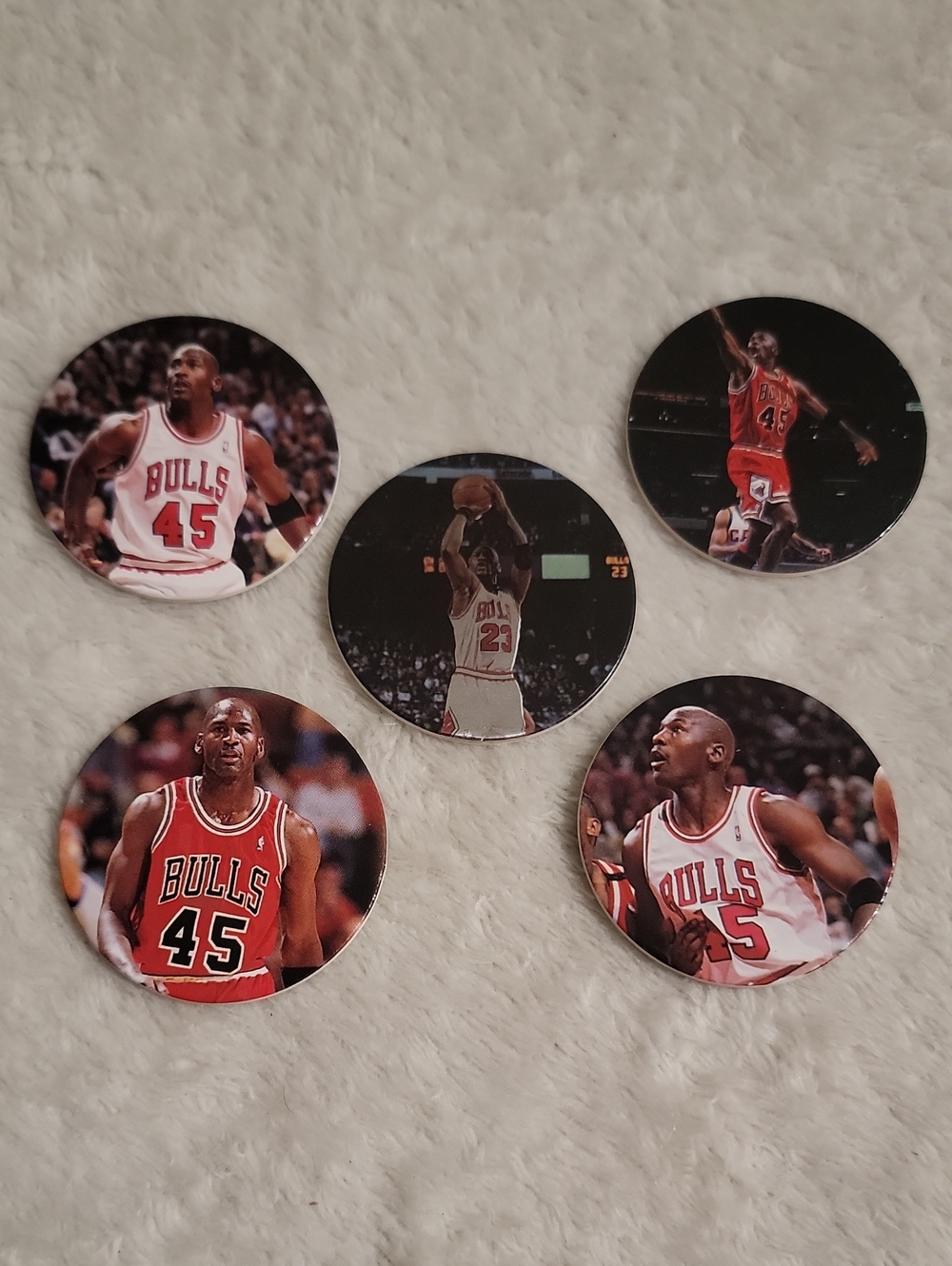 Vintage Michael Jordan Upper Deck basketball Pogs